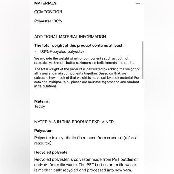 H&M Teddy Fleece Jacket Snap Front Oversized Large Fluffy Fuzzy Cozy Comfy - Picture 9 of 11